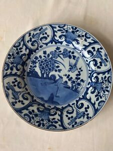 Kangxi Period Chinese Blue White Porcelain Plates