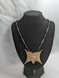 Outstanding Old Tuareg Tcherot Talisman Necklace