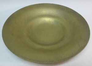 Fine Antique Tiffany Gilt Bronze Dore Display Plate Ex Cdn C 1900 Plain