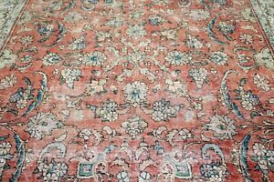 9x12 Museum Masterpiece Antique Hand Knotted Vegetable Dye Tabrizz Turkish Rug