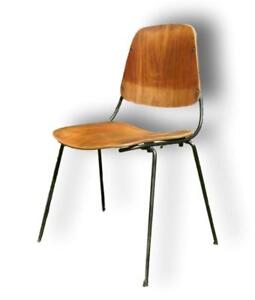 Chair Saporiti 1950 Design Augusto Bozzi Vintage Modern Antiques