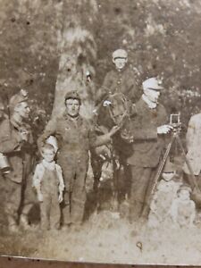 Rare 1880s Pottsville Pa Coal Miner Lamp Breaker Boys Photograph Cabinet Photo