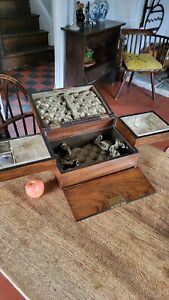 Large Victorian Jewellery Box Chest Casket Box Jewels To Restore Or Use As It Is