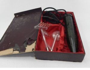 Gibbs Co Ultra Violet Ray Quack Medical Electrotherapy Kit Set Antique Vtg