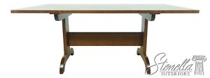 L54520ec Large Solid Cherry Bench Made Farmhouse Dining Room Table