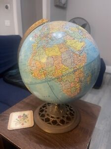 George F Cram Globe In Very Good Preowned Condition