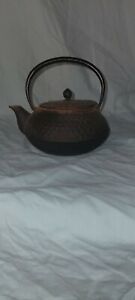 Antique Cast Iron Tea Pot