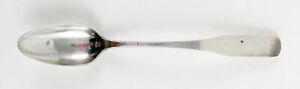 Antique Early 1800s Coin Silver Spoon Unmarked 5 75 11g Vintage English