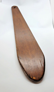 Antique Primitive Oak Ironing Sleeve Board Treen 19th Century Shaping Vintage