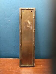 Vintage Brass Door Push Plate