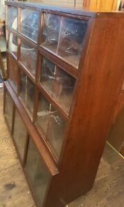 Wood Glass Showcase Antique Old Country Store Counter Display Case Will Ship 