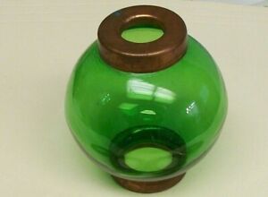 2 5 Green Glass Ball For Weathervane Or Lightening Rods