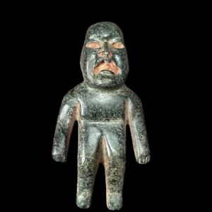 Pre Columbian Olmec Jade Figure