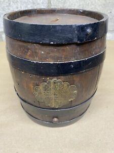 Antique Oak 1 Gallon Barrel