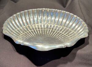  925 Sterling Silver Fisher 143 Scalloped Shell Crown F Crest Vintage 264 Gram