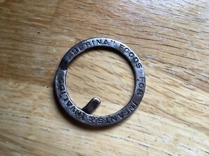 Antique Collectible Key Ring Inscription Berina Foods For Infants Invalids
