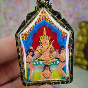Phra Khun Paen Amulet Love Charm Buddhism Talisman Paladkik Lingam Lady Mae
