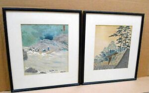 1936 Tomikichiro Tokuriki Prints Going Down The Hozu River And Himeji Castle