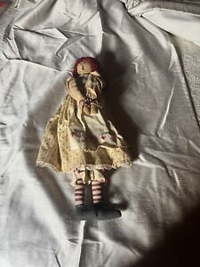 Raggedy Ann Collector S Doll Primitive
