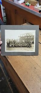 Rare Old Gibson Mine Baker Pa Coal Miners Cabinet Photo Schuylkill County