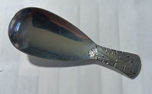 Antique Sterling Silver Theodore B Starr Hand Chased Chasing Shoe Horn