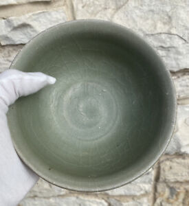  Authentic Yuan Dyn Celadon Bowl 14thc Chinese Porcelain Shipwreck Piece 