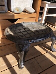 Cast Iron Base For Potbelly Stove Heavy Vintage Industrial Local Pick Up