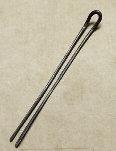 J02 Ancient Chinese Bronze Hairpin Song Dynasty 13 5cm Rare
