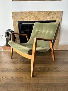 Vintage Milo Baughman Scoop Chair