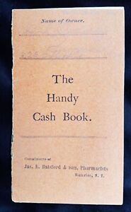 1902 Adv Quack Medicine Cash Book Paine S Celery Compound Batsford Waterloo Ny