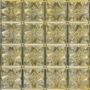 From Plain To Beautiful In Hours Ceilings 2 Wx2 D Gold Tin Nail Up Ceiling Tiles