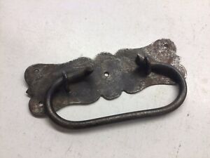 Antique Arts And Crafts Hand Made Steel Drawer Pull