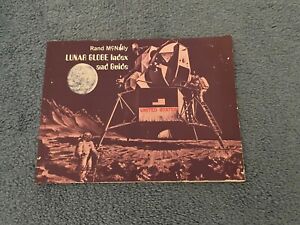 Uncommon Vintage Rand Mcnally Lunar Globe Index And Guide 1969