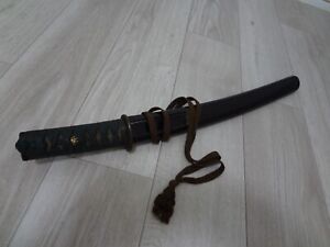 Rare Japanese Sword Wakizashi Katana Edo Samurai Tanto Vintage 4