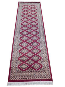 Soft Looking Red Hall Carpet Runners Handmade 2 8 X 8 2 Bokara Jaldar Rug
