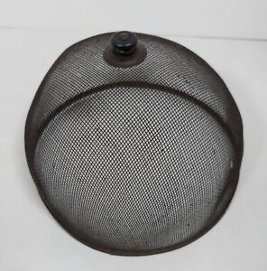 Vtg Early Antique Primitive Original Shoo Fly Wire Metal Mesh Screen Cover 8 