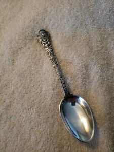 Cluny By Gorham Sterling Silver Aesthetic Oval Soup 7 Engraved On Handle Back