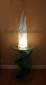 Rare Rougier Lamp Mid Century Sculptural Dolphin Shape Made In Canada Signed 32 