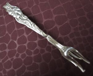 Sweden Silverplate Sugar Tong Ballerina Excellent Condition Beautiful B