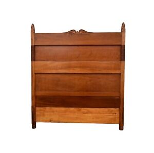 Antique Victorian Cottage Style High Back Headboard For Full Bed