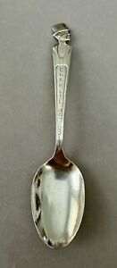 1930s Charlie Mccarthy Spoon Chase Sanborn Coffee Premium Duchess Silver Plate