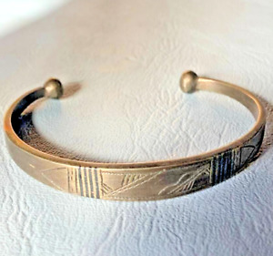 Rare Ancient Bracelet Bronze Viking Bangles With Authentic Artifact Amazing