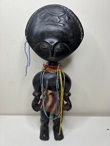 Vintage African Fertility Doll Akuaba Akwaaba African Art 16 X5 X1 Art Deco