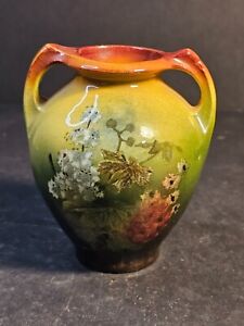 Lovely Hand Painted Urn 4 Floral Pattern 