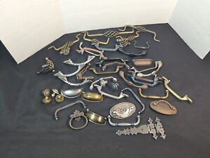 Huge Collection Of Brass Nickel Iron Handles Pulls