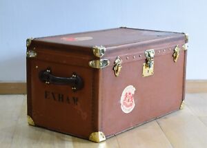 Antique Vintage French Shoe Trunk From C 1920 30s