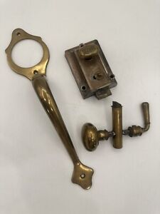 Vintage Brass Door Hardware Lot