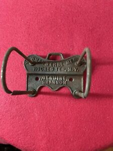 Antique Yawman Erbe Genuine Shannon Clipboard Hole Punch Cast Iron