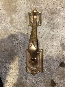 Vintage Large Brass Door Pull Handle
