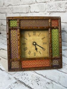 Wooden Clock Box Bamboo Style Movement From Taiwan Case Assembly From India